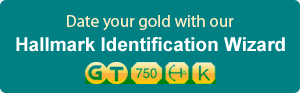 Date your gold with our Hallmark Identification